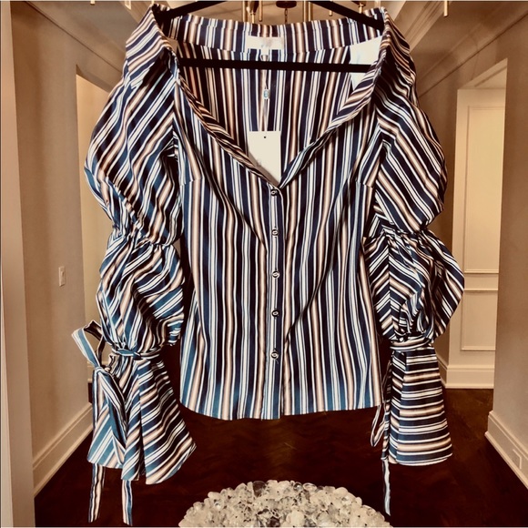 Caroline Constas Tops - On HOLD NWT Caroline Constas Margaret Top M